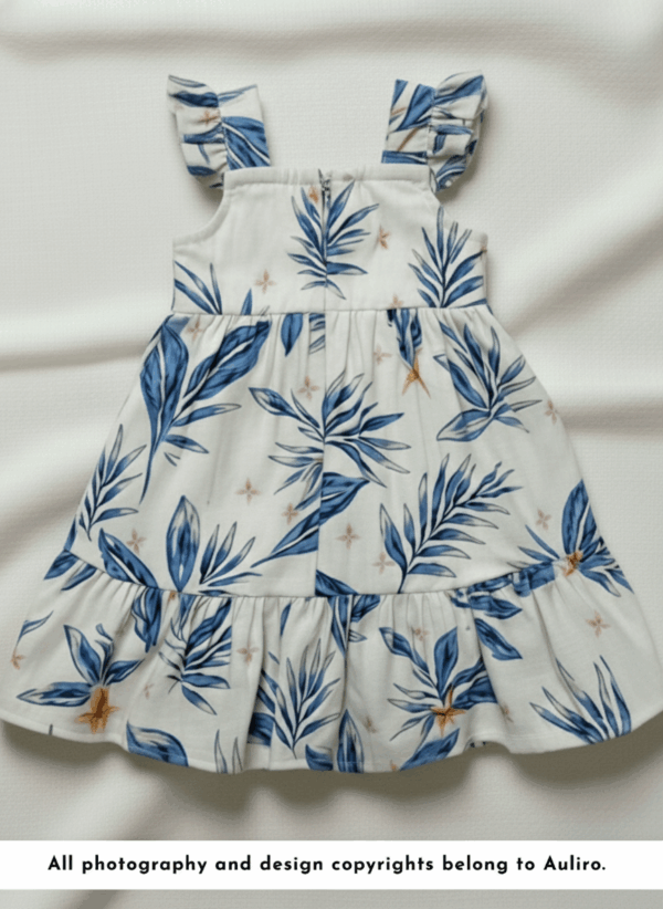 "Ocean Frond Sundress" - Image 3