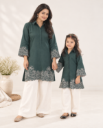 GulBahar Mom & Kids Combo – Green - Image 3